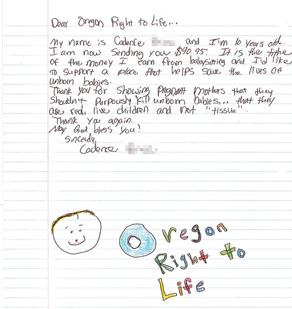 ortlef letter