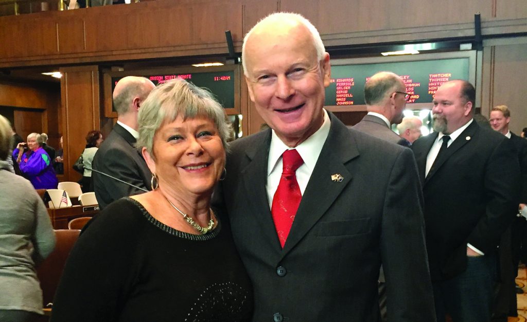 Gayle Atteberry and Dennis Richardson