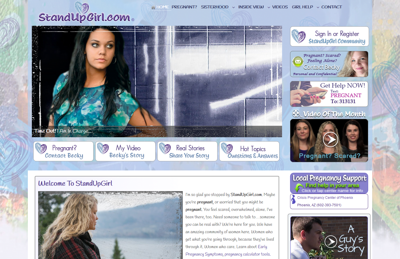 StandUpGirl.com
