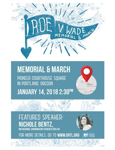 Roe V Wade memorial 2018 Nichole Bentz