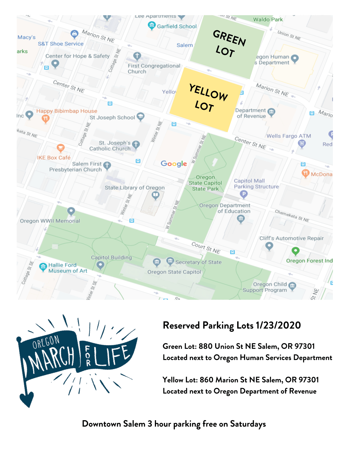 MFL21 - Parking Map MFL21 - Parking Map
